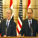 President-Bush-in-a-Press-Conference-with-Iraqi-Prime-Minister