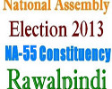 NA 55 Rawalpindi Polling Results